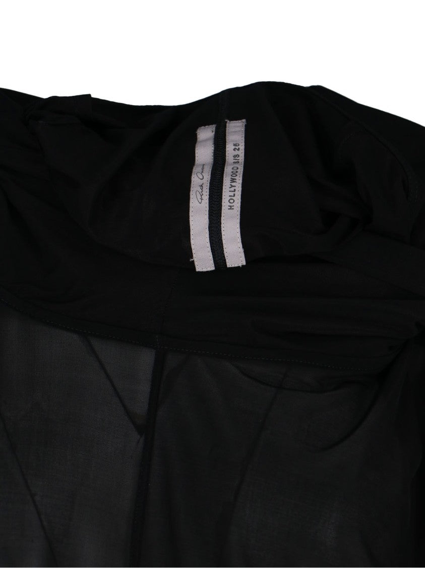 Rick Owens Hooded Tunic – Black
