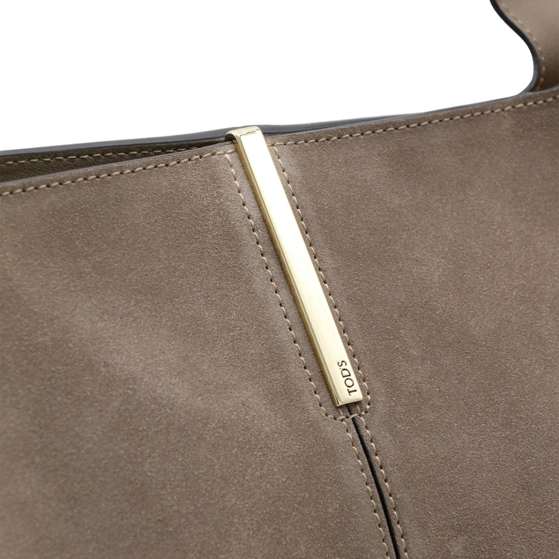 Tod's Spacious Tote Bag With Soft Suede-Like Texture