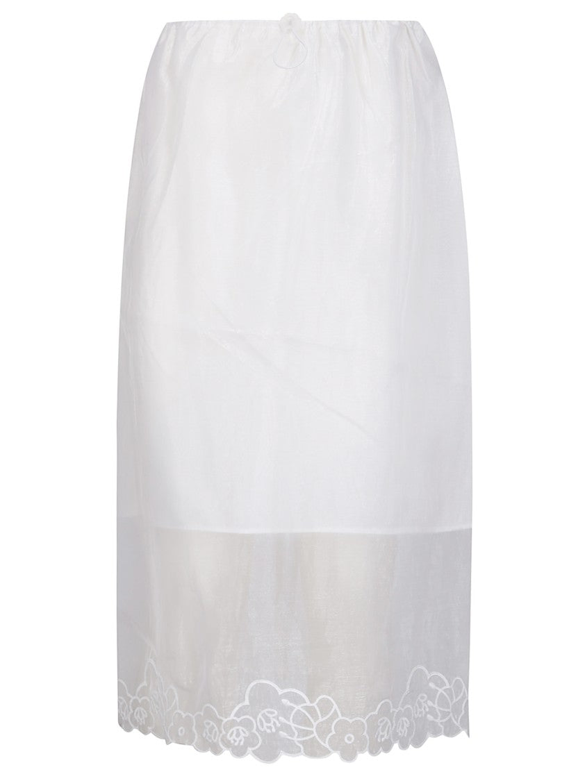 Cecilie Bahnsen Bria Liquid Myrtia Skirt