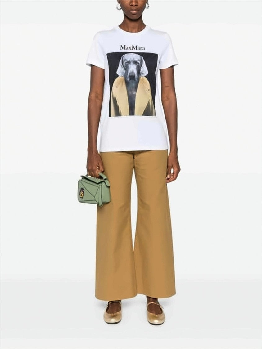 Max Mara Short-Sleeved Graphic T-Shirt