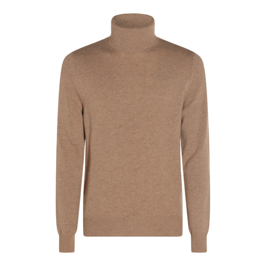 Malo Classic Turtleneck Sweater With Ribbed Details