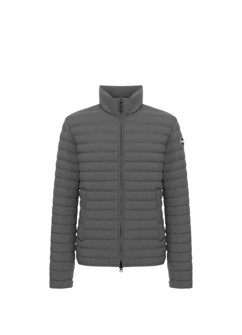 Colmar Originals Quilted Grey Down Jacket With Adjustable Hem
