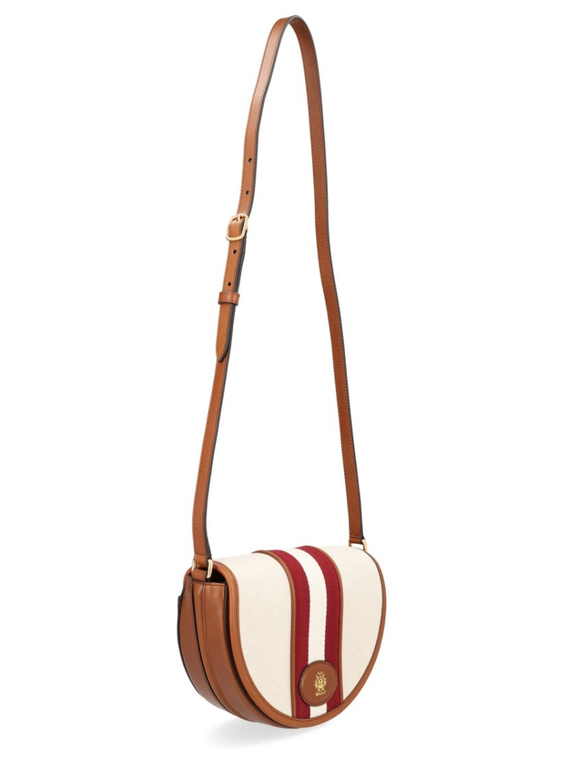 Bally Sign Round Semi-Circular Stripe Bag