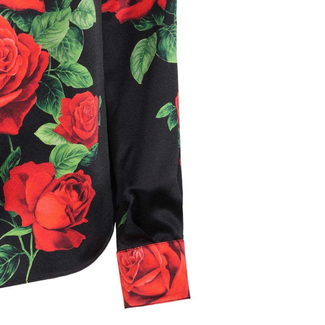 Dolce & Gabbana Floral Print Classic-Fit Cotton Shirt