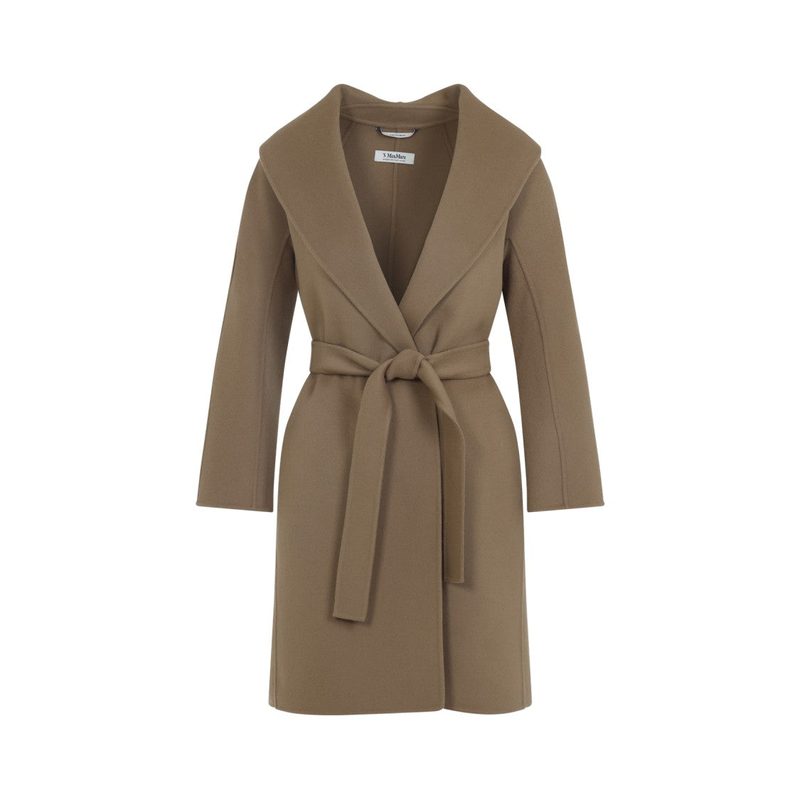 Max Mara Wool Coat With Lapel Collar