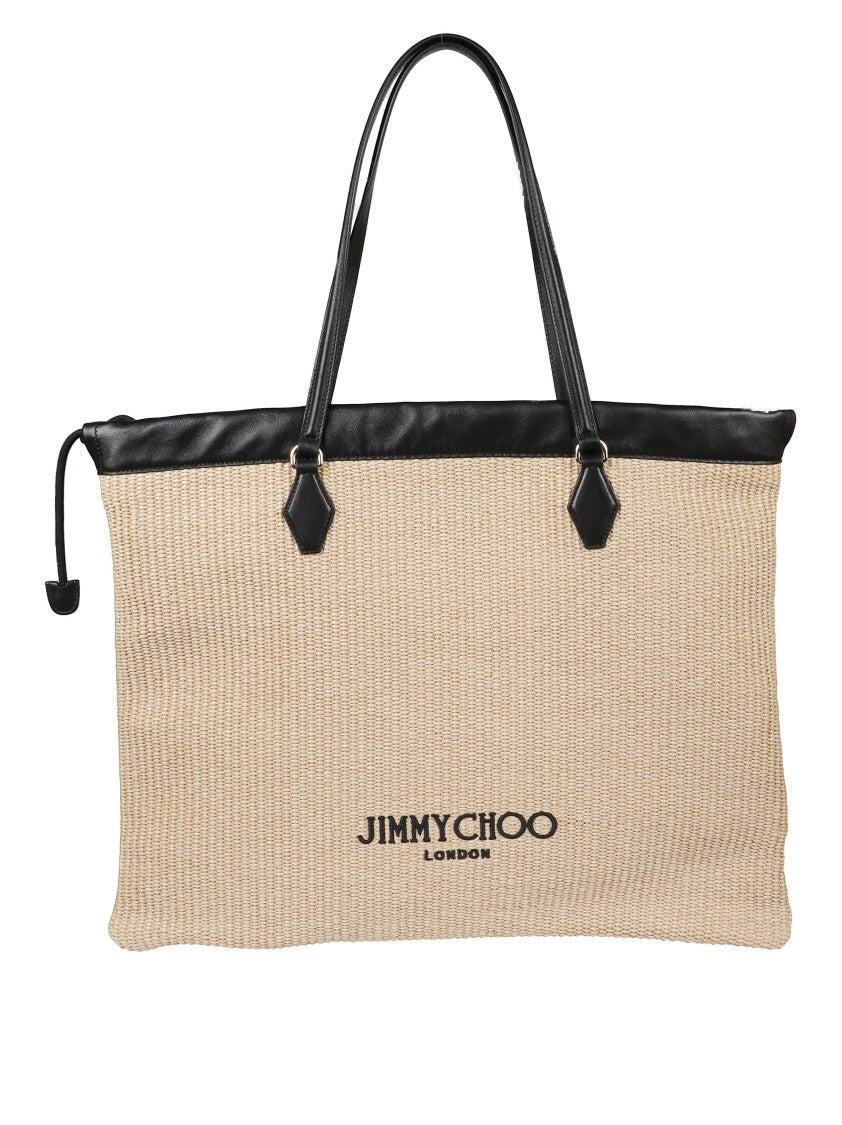 Jimmy Choo Woven Tote Bag