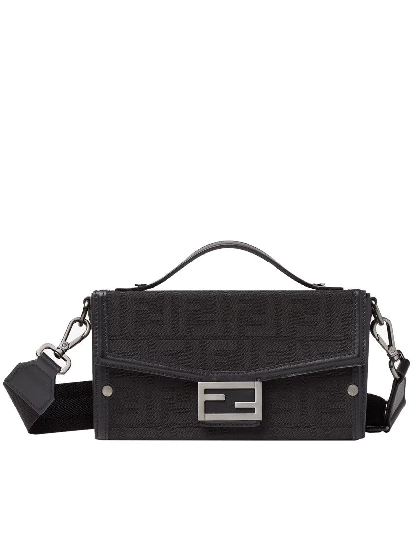 Fendi Baguette Soft T Nylon Jacquard Bag