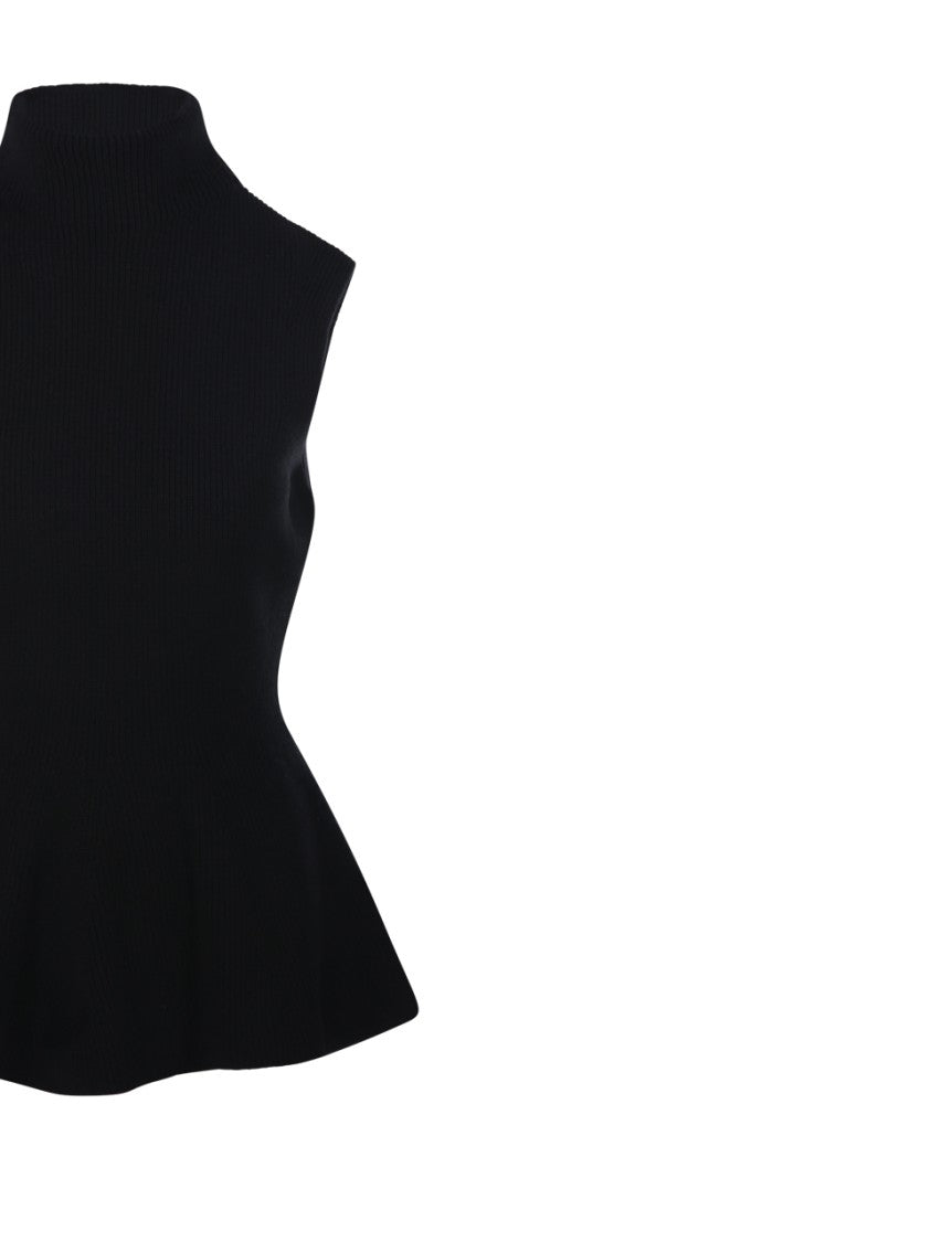 Róhe Sculptural Sleeveless Knitted Top