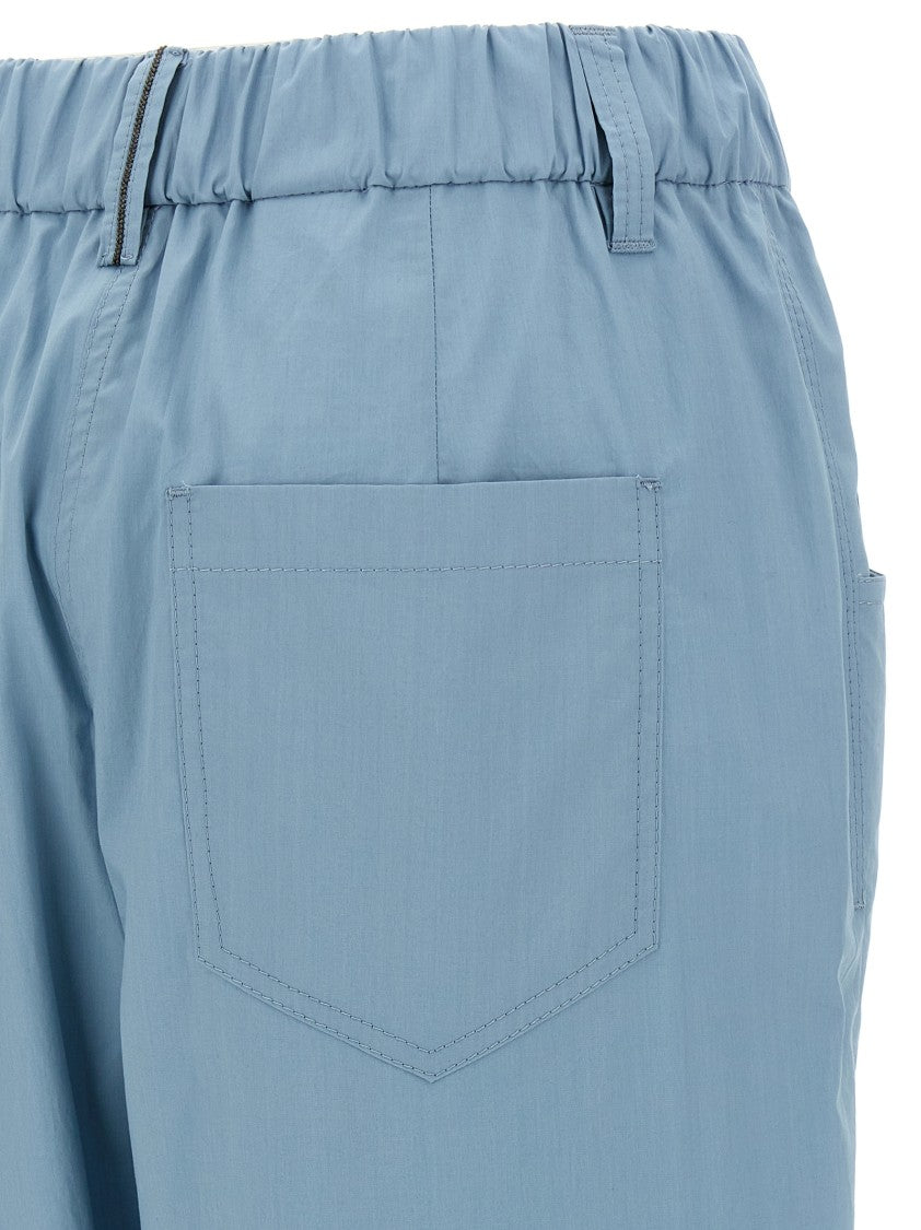 Brunello Cucinelli Pleat Pants With Front Pincers