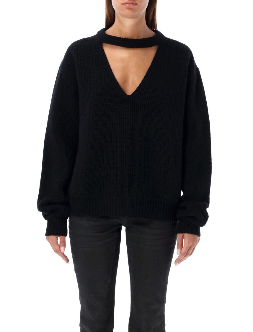 Rick Owens Eclipse V-Neck Knit