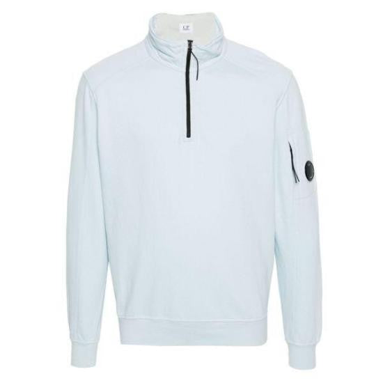 C.P. Company High-Collar Zip-Up Pullover Sweatshirt