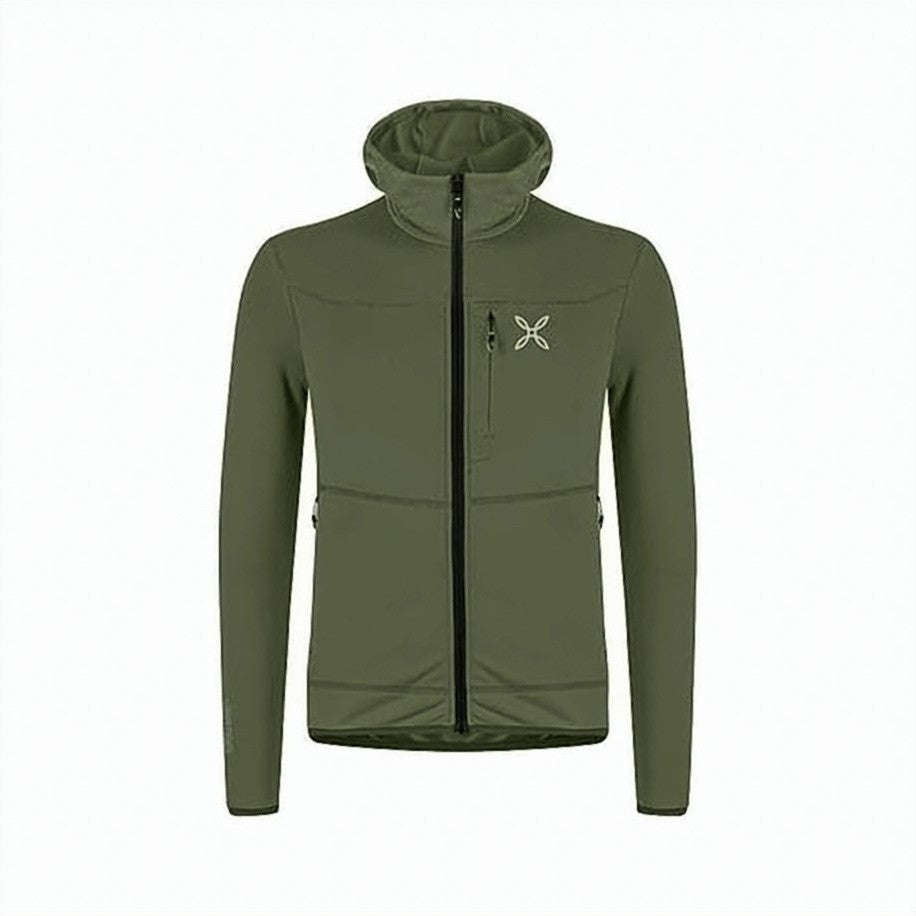 Montura Streamlined Activewear Jacket With Full Front Zipper And Hood