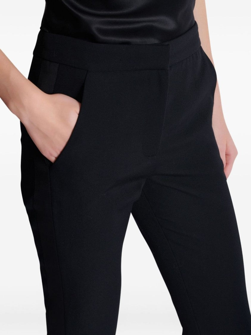 Balmain Black Slim-Fit Tailored Formal Pants