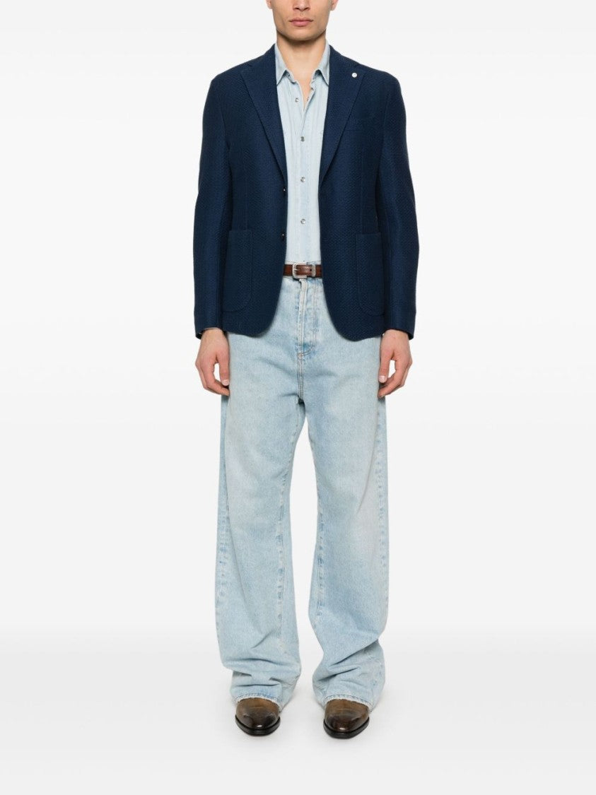 Luigi Bianchi Single-Breasted Jacket