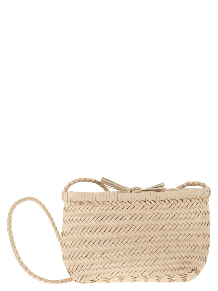 Dragon Minsu - Mini Woven Leather Bag