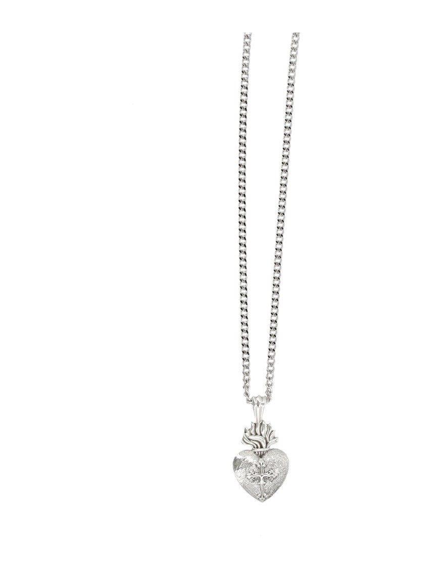 Emanuele Bicocchi Small Sacred Heart Necklace