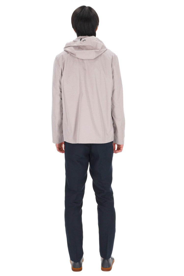 Herno Mastice Cotton Technical Raincoat