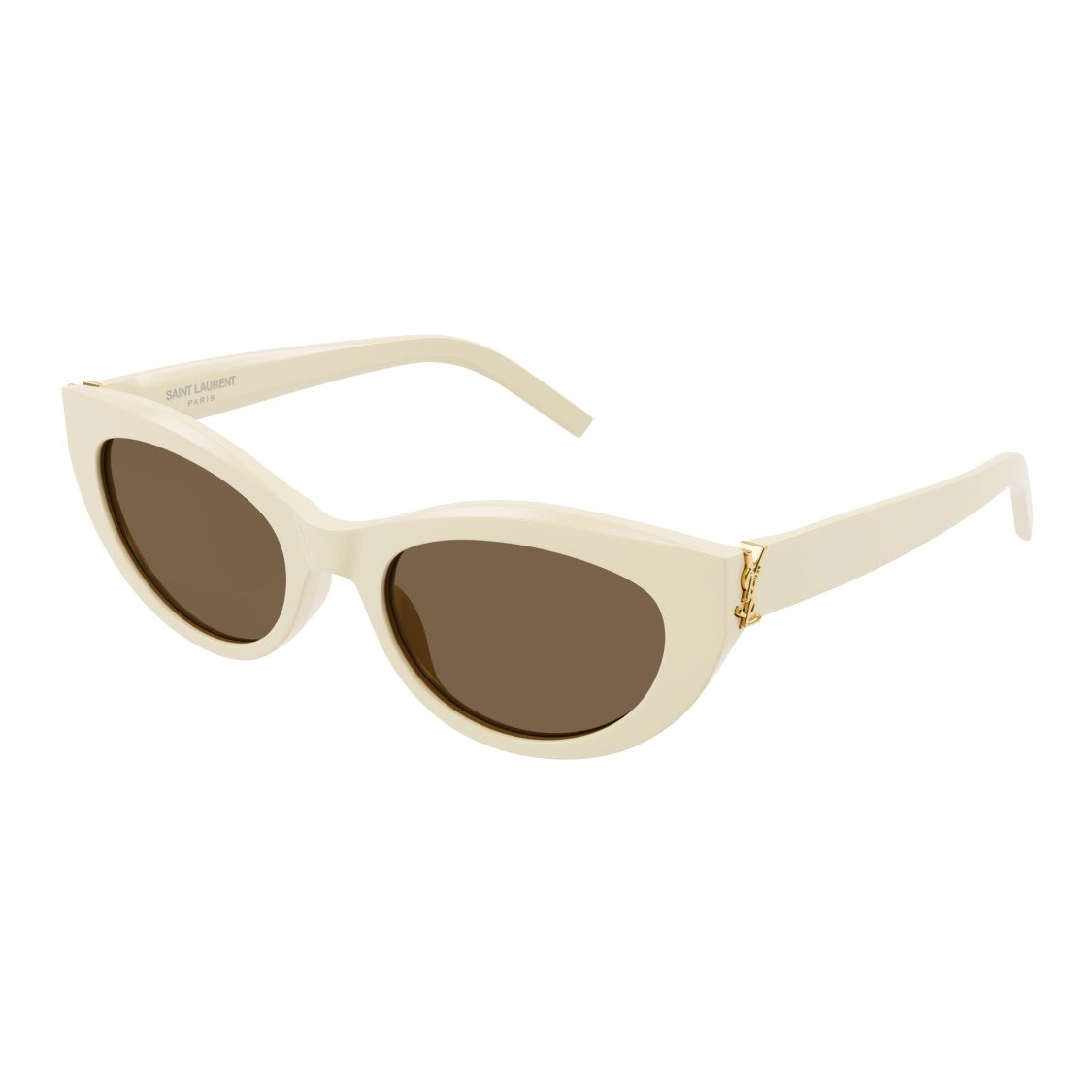 Saint Laurent Sl M115 Cat-Eye Sunglasses With Glossy Finish