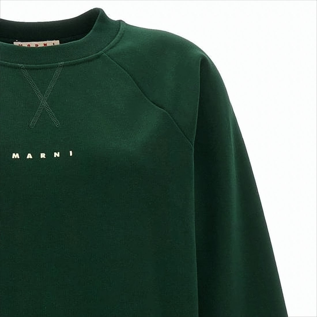 Marni Deep Green Long-Sleeve Sweatshirt