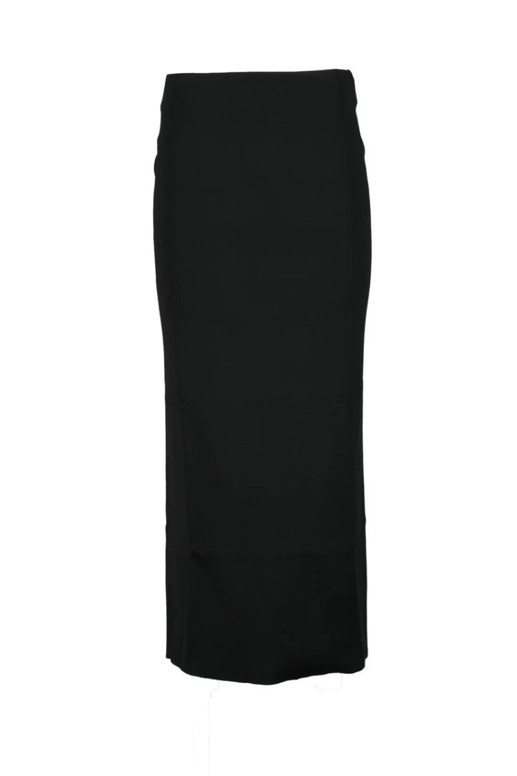 Fabiana Filippi Long Knit Skirt - Black