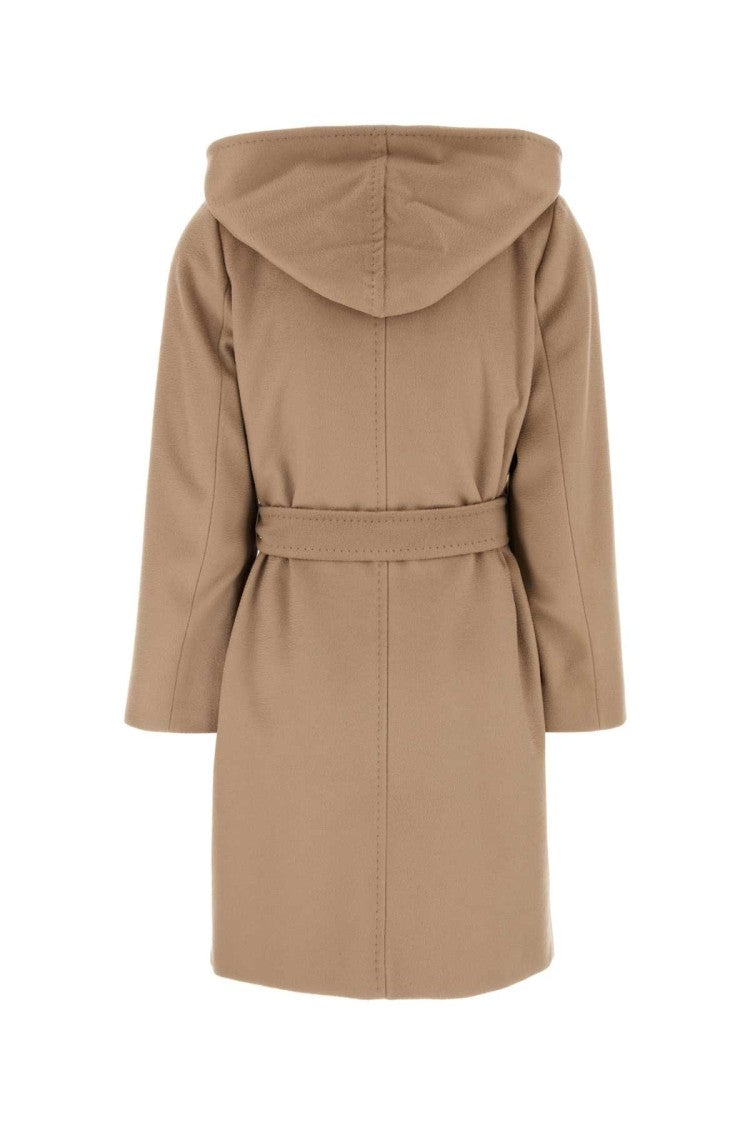 Mm Studio Camel Wool Newmang Coat
