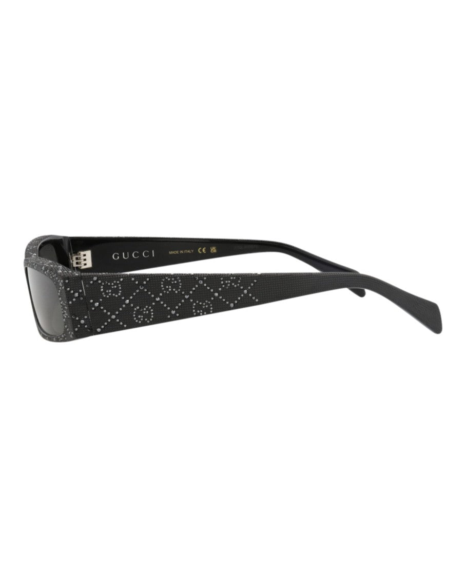 Gucci Square-Frame Recycled Acetate Sunglasses