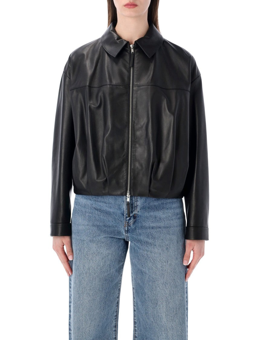 Sword Sword 6.6.44 Cropped Nappa Leather Bomber