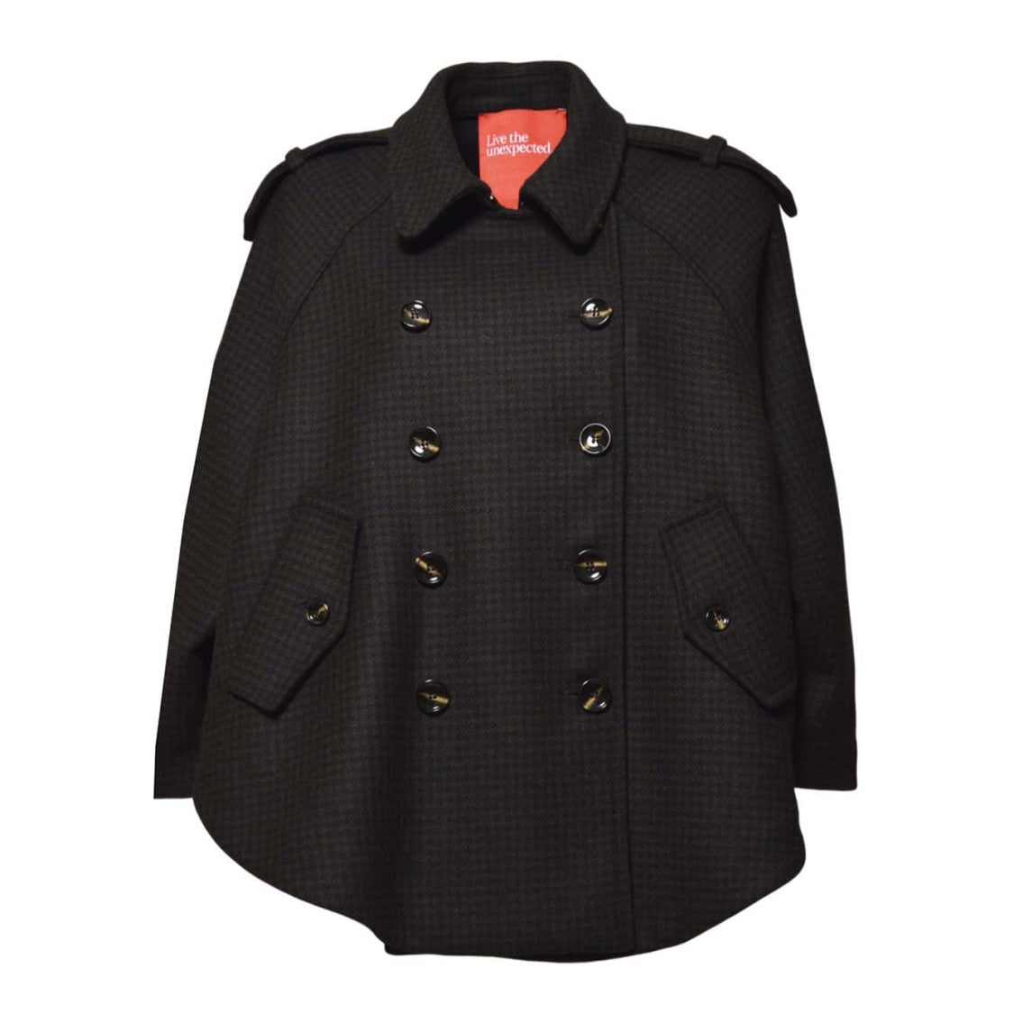 Merci Structured Brown Jacket With Classic Design