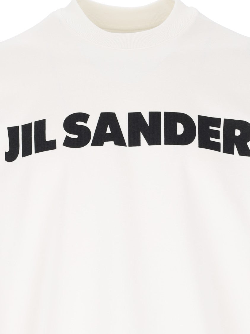 Jil Sander Logo Sweatshirt – Ivory