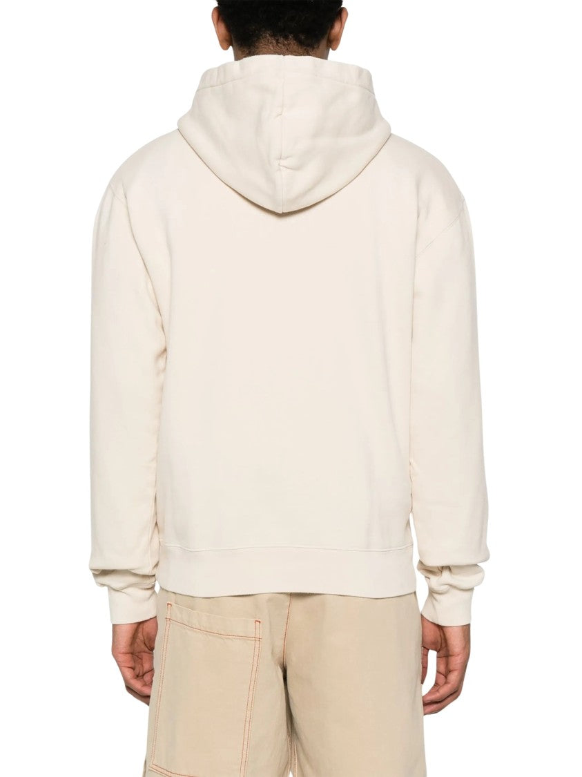 Jacquemus Beige Cotton Grosgrain Hoodie