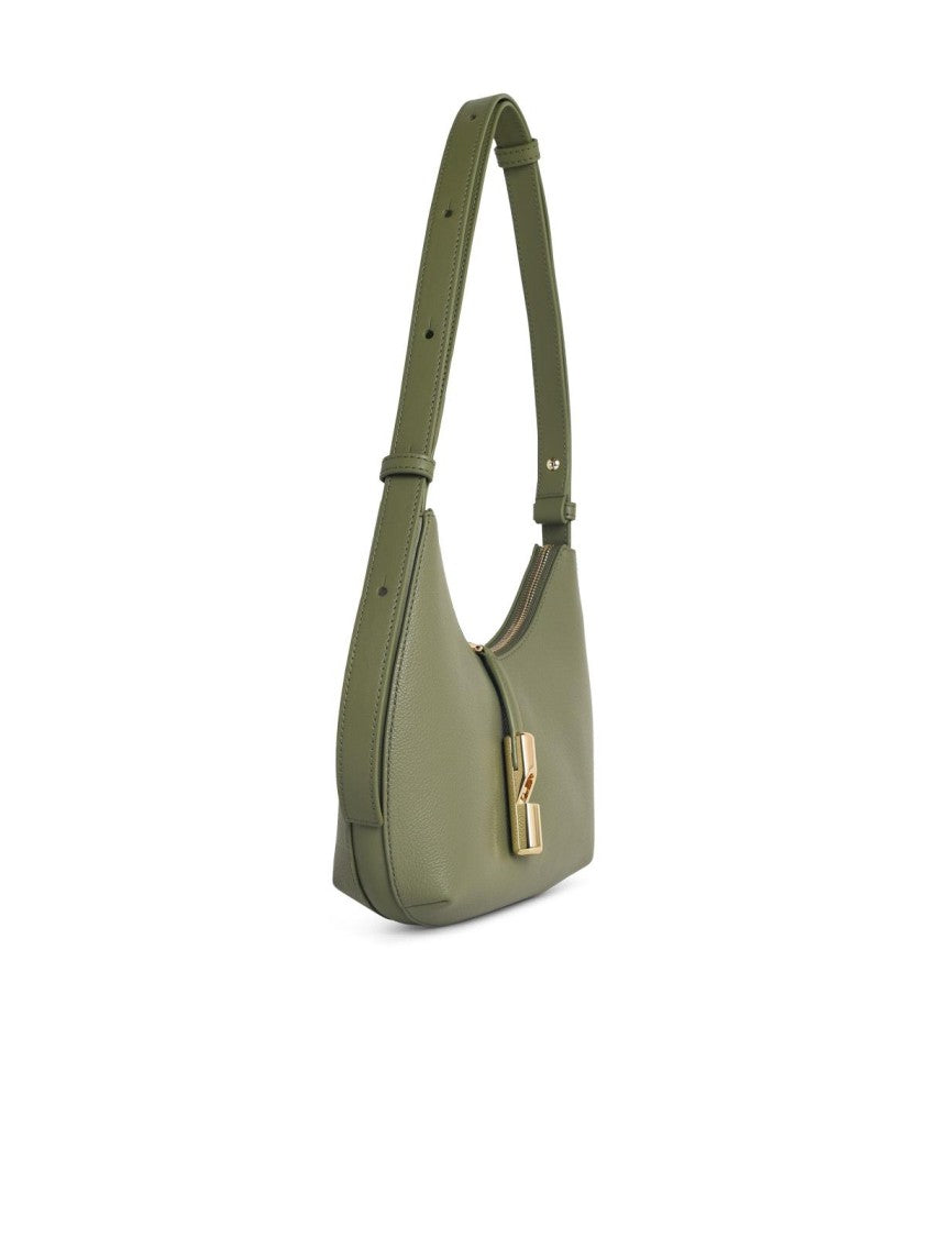 Furla 'S  Goccia' Avocado Leather Shoulder Bag