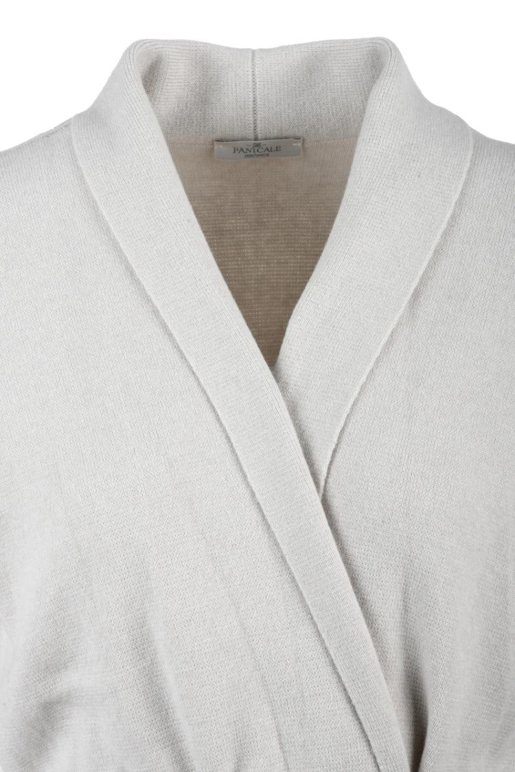 Panicale Wool Silk Cashmere Vest - Beige