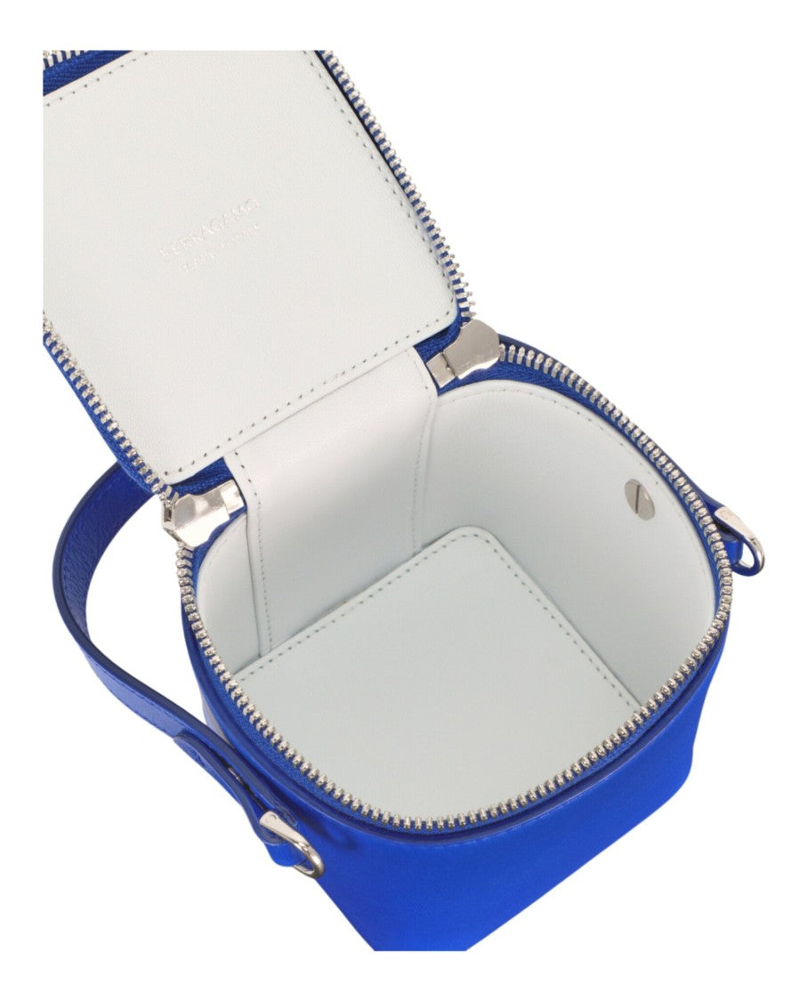 Ferragamo Micro Zip-Around Shoulder Bag