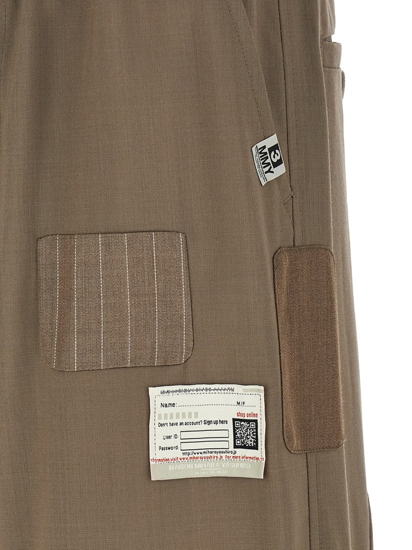 Maison Mihara Yasuhiro 'Repaired Wool' Pants