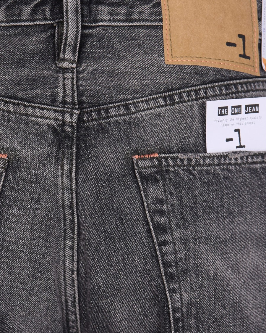 Minus One The One Jean In Thunderstorm Black, Clean