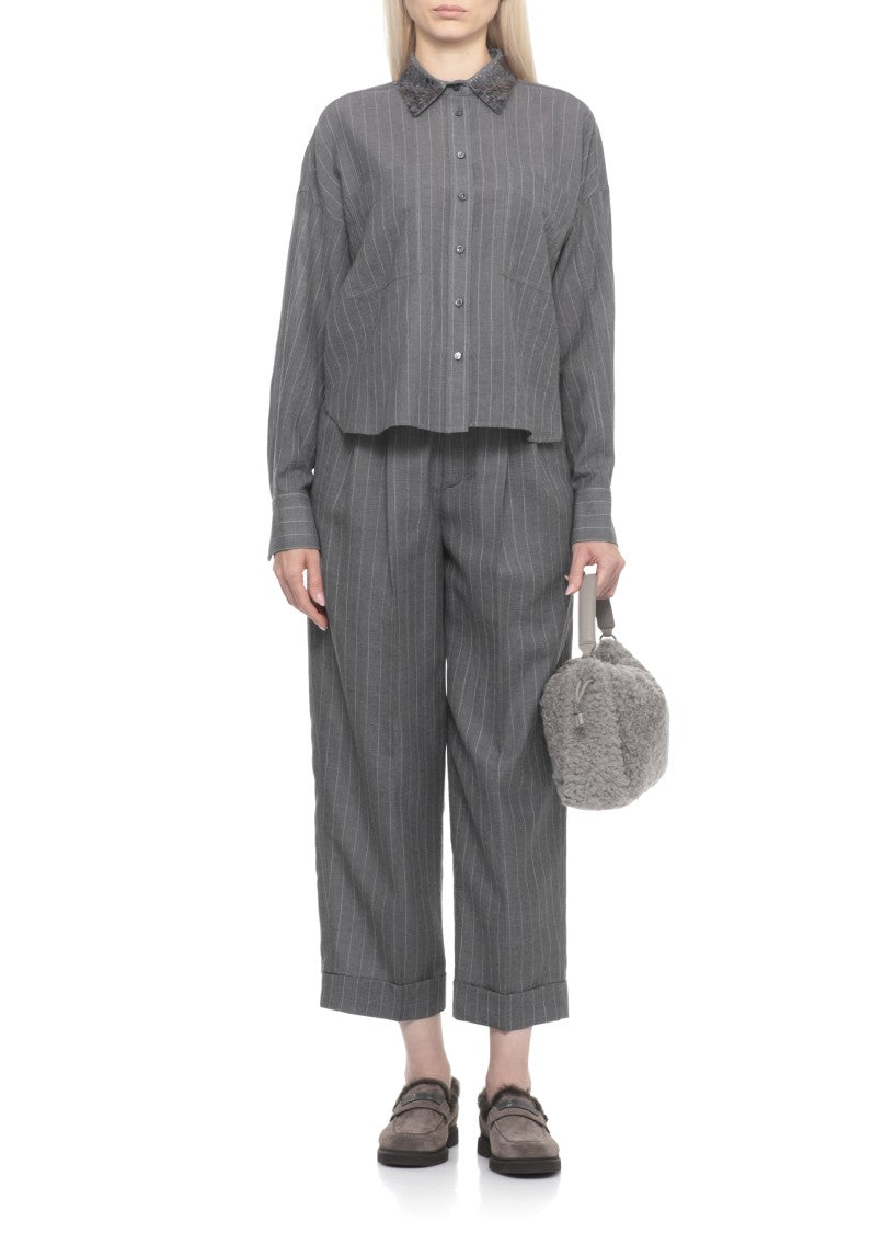 Brunello Cucinelli Virgin Wool Shirt