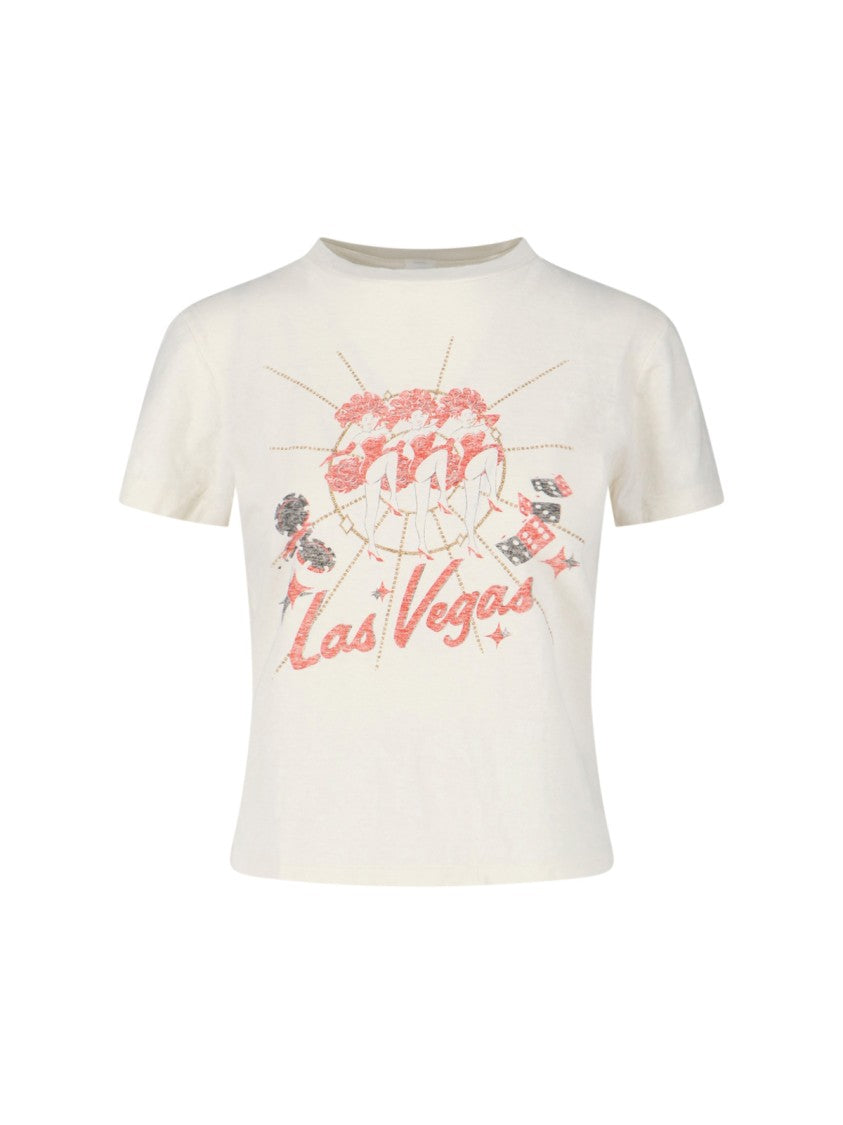 Re/Done Vegas T-Shirt – White