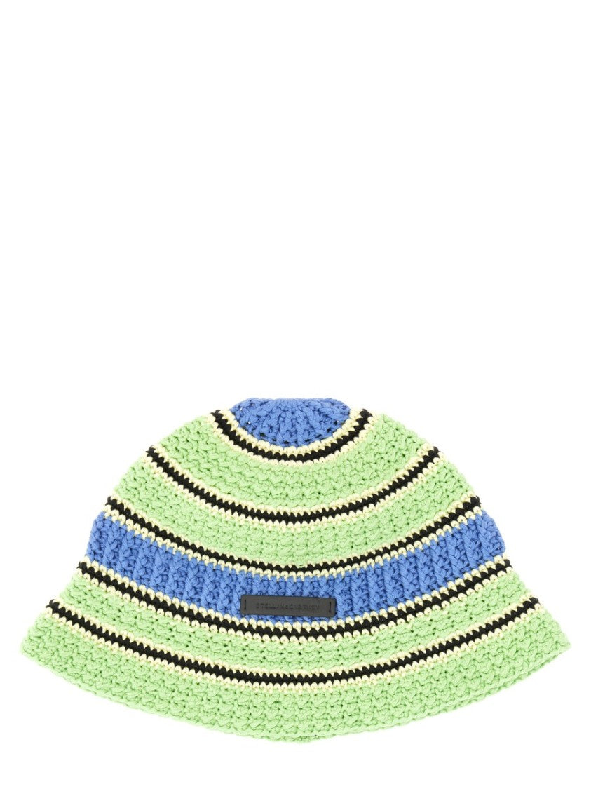 Stella Mccartney Crochet Bucket Hat
