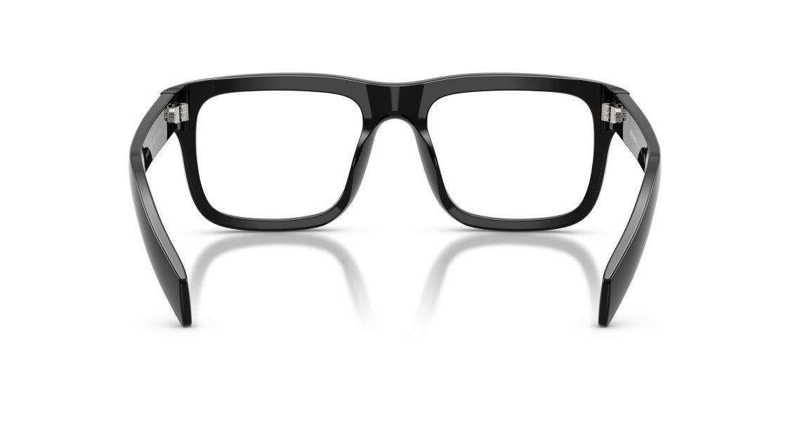 Prada 0Pr D02v Oversized Square Frame Black Acetate Sunglasses