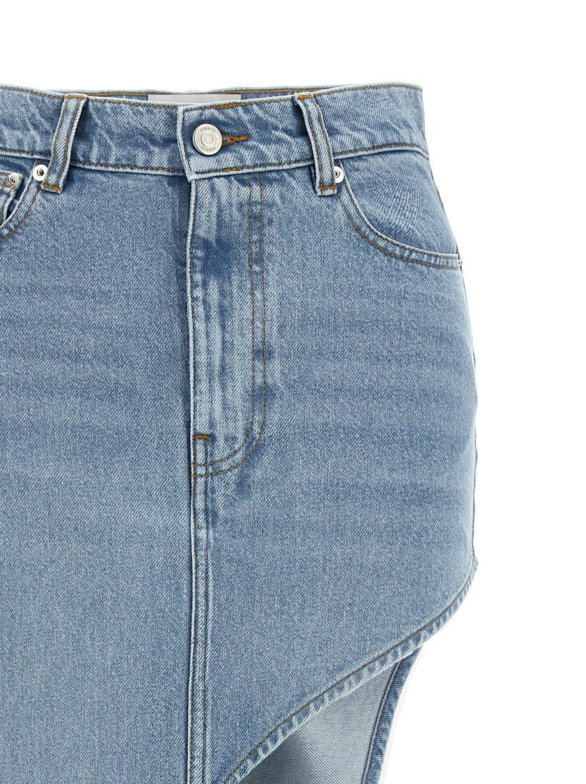 Coperni 'One-Leg Denim' Skirt