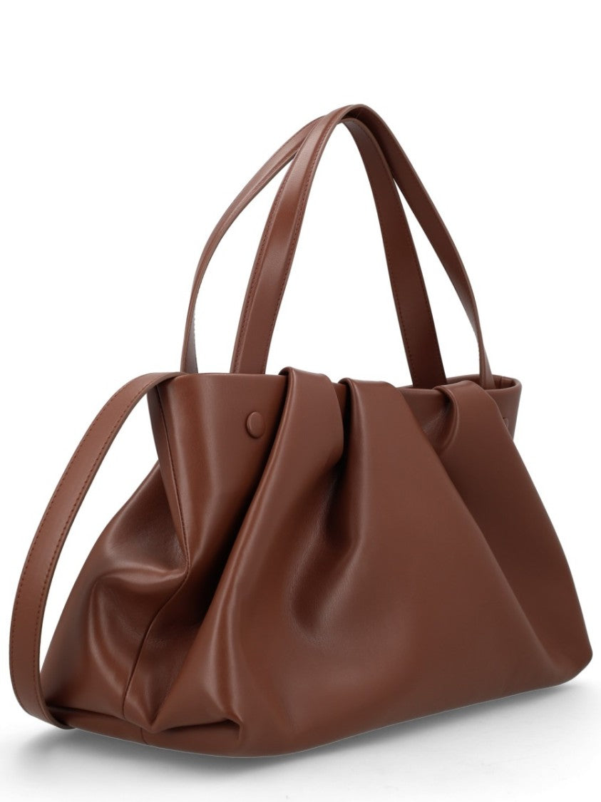 Themoirè Recycled Polyester Ruched Handbag