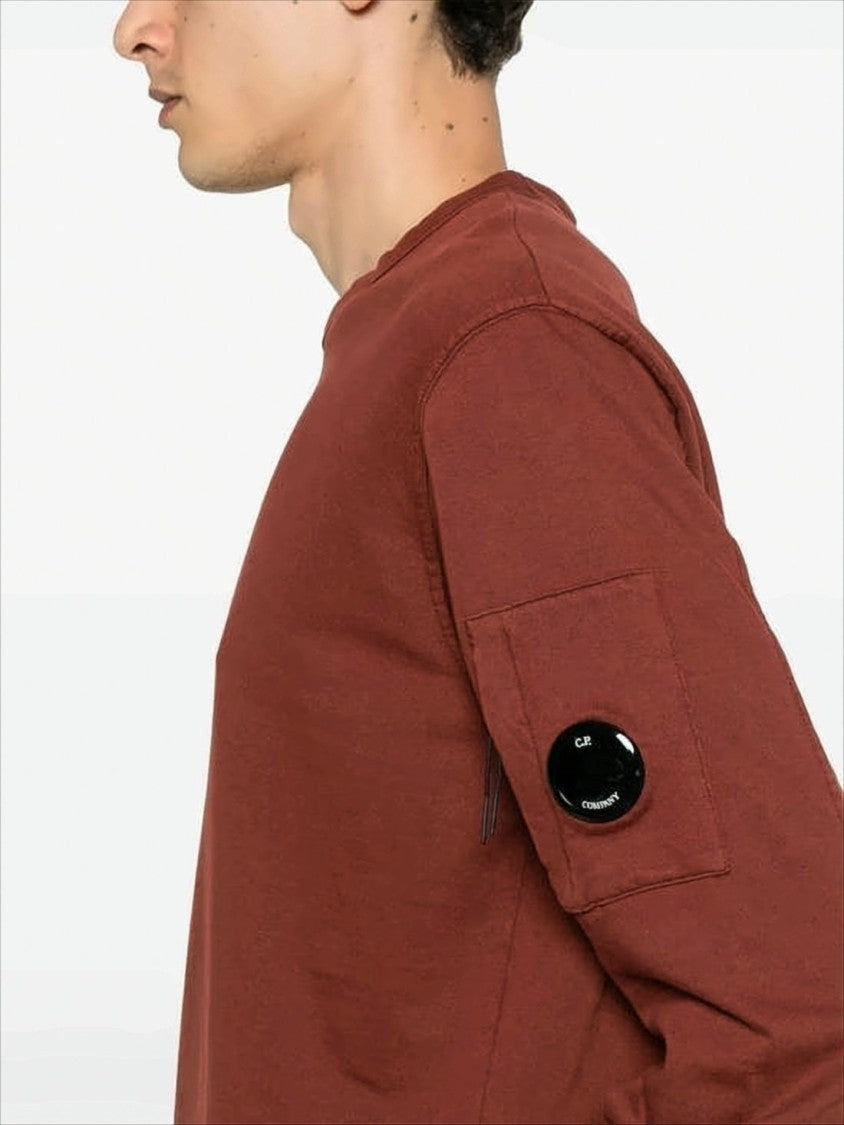 C.P. Company Relaxed Fit Long Sleeve T-Shirt With Lens Detail
