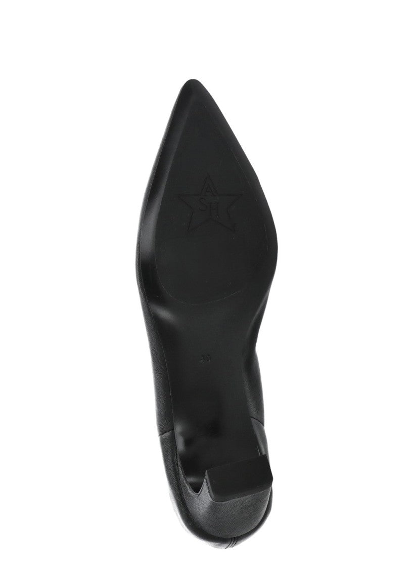Ash Black Viva Pointed-Toe Boots