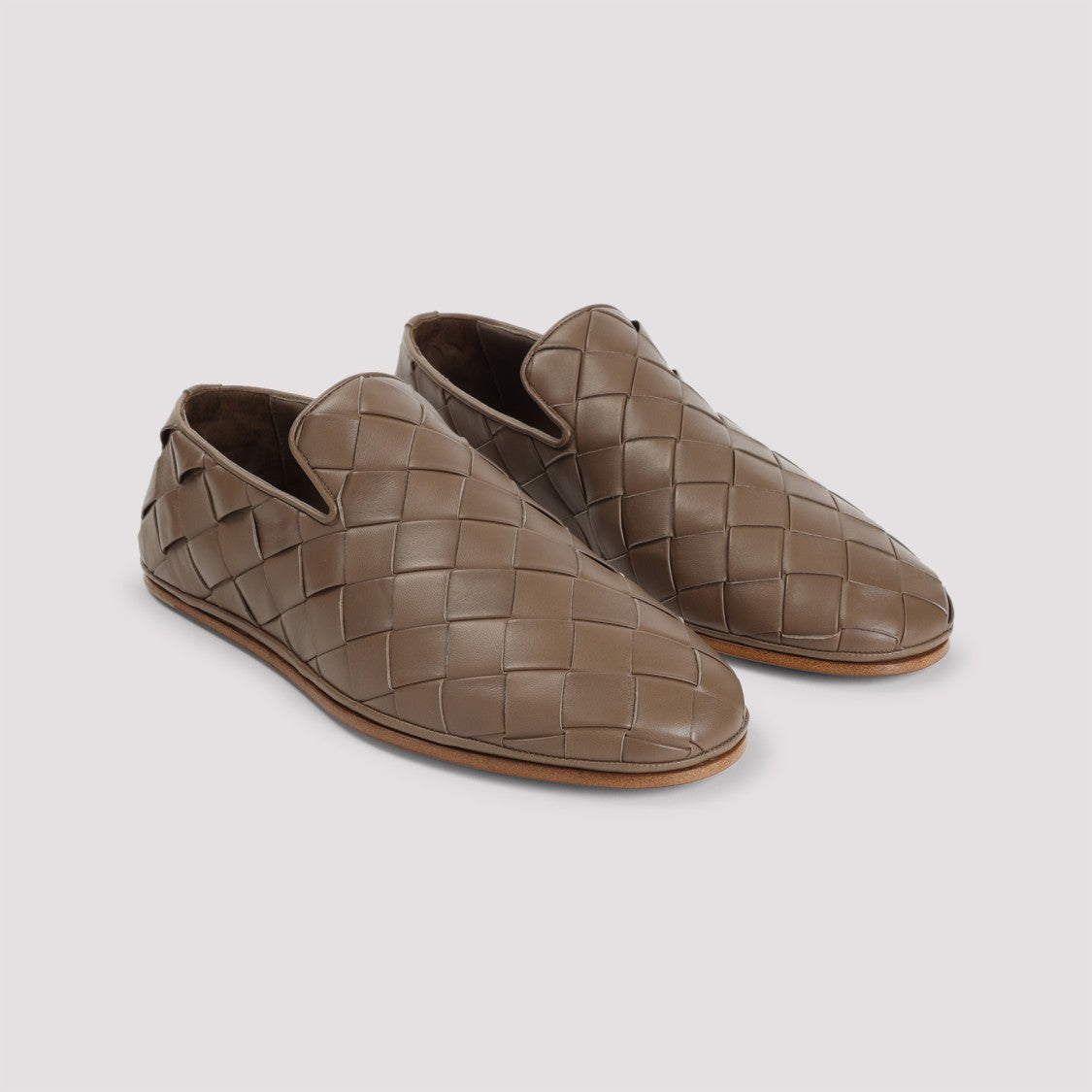 Bottega Veneta Pinecone Nappa Leather Sunday Slippers