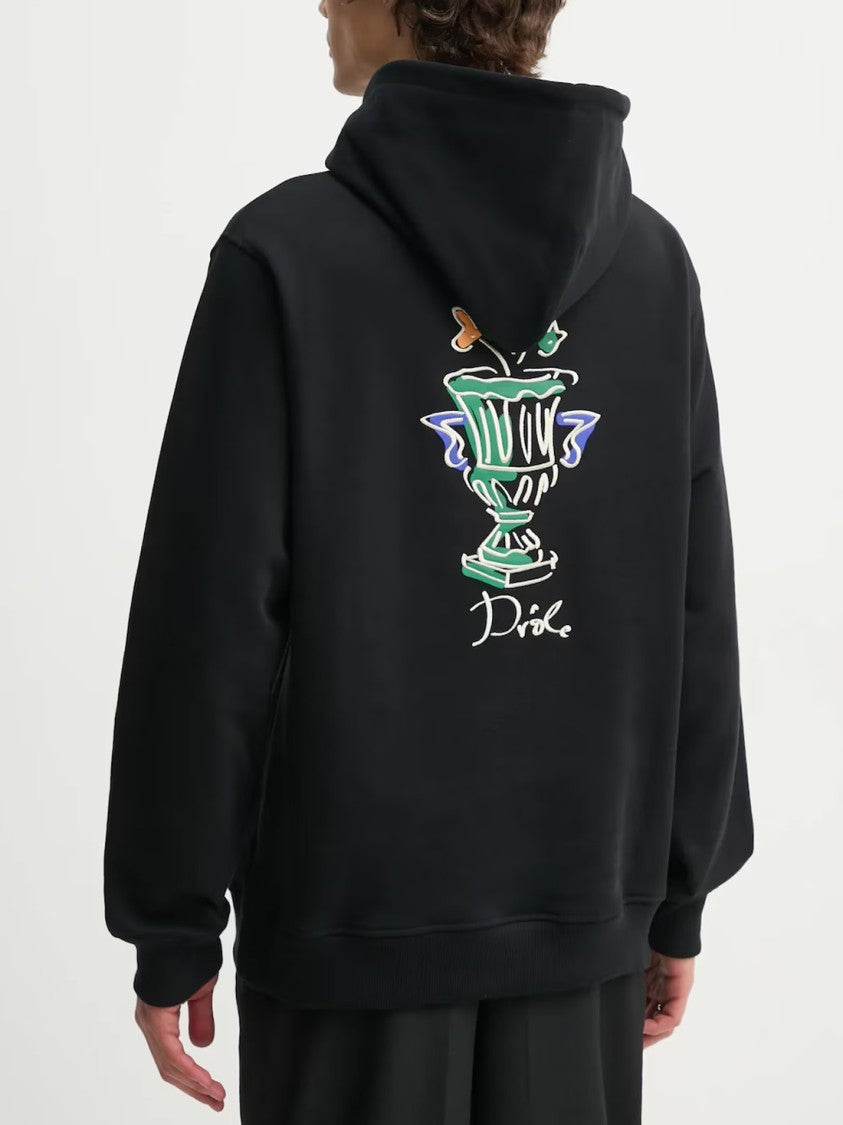Drôle De Monsieur Classic Black Hoodie