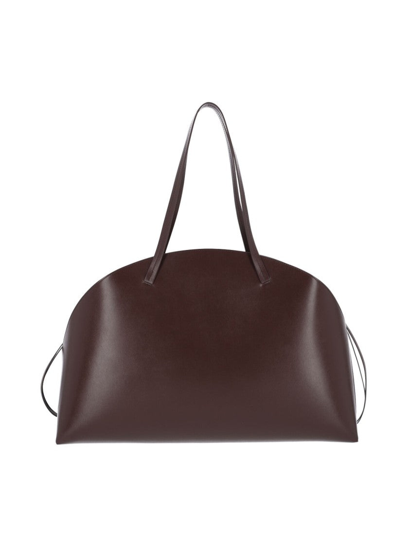 Jil Sander Curve Shoulder' Large Bag – Brown