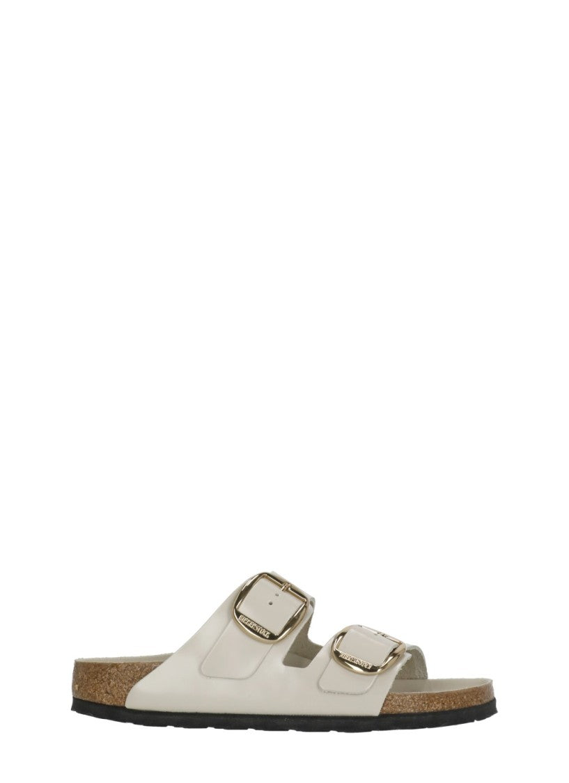Birkenstock Beige Arizona Big Buckle Sandals