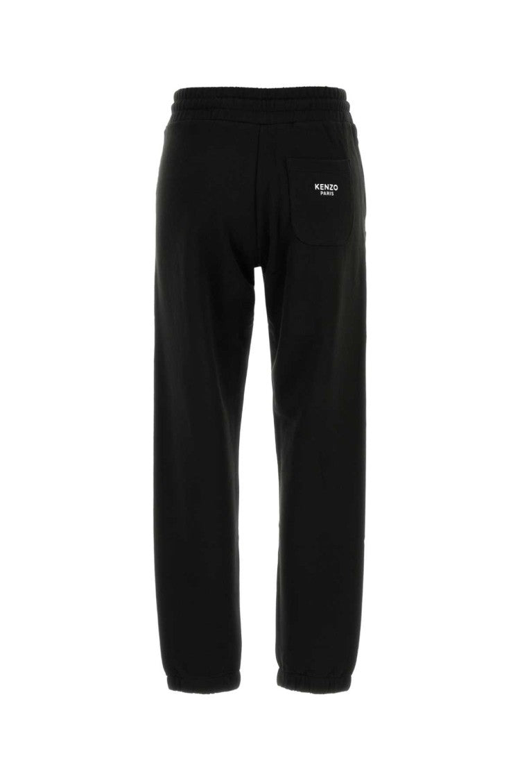 Kenzo Black Cotton Joggers