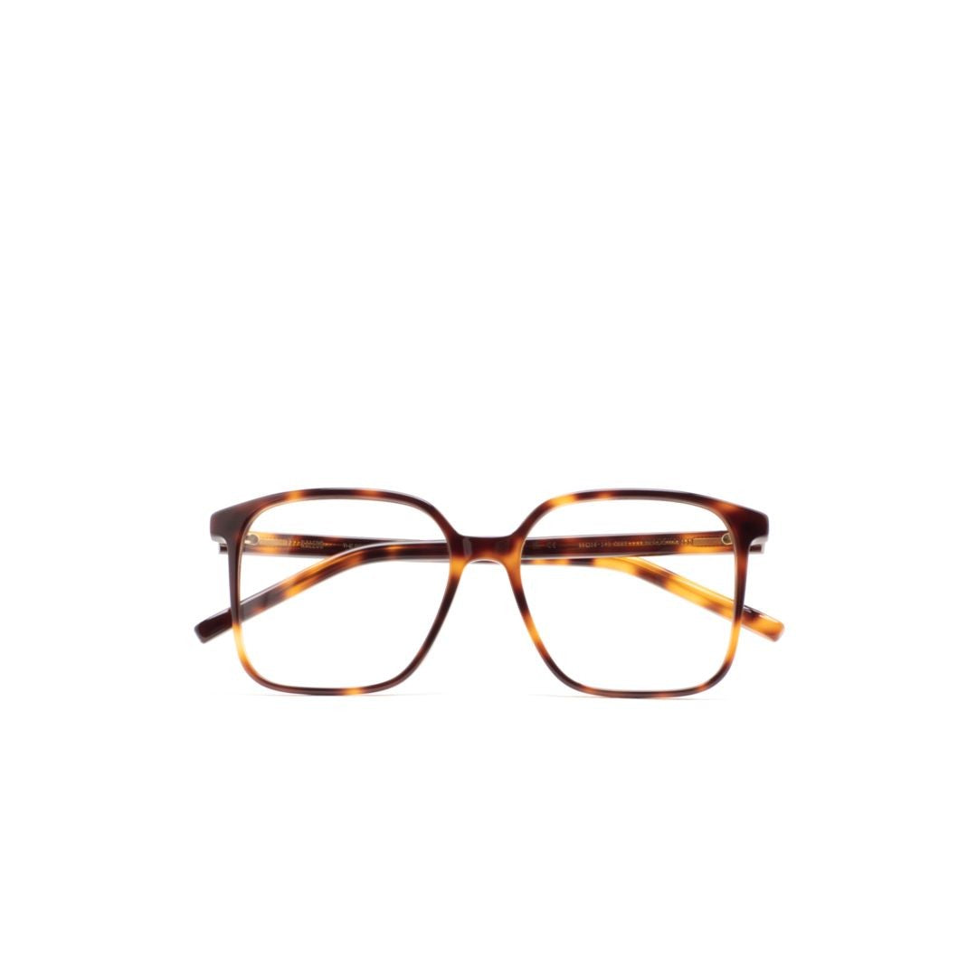Kaleos Bradshaw Tortoiseshell Pattern Rectangular Eyeglasses With Classic Frame