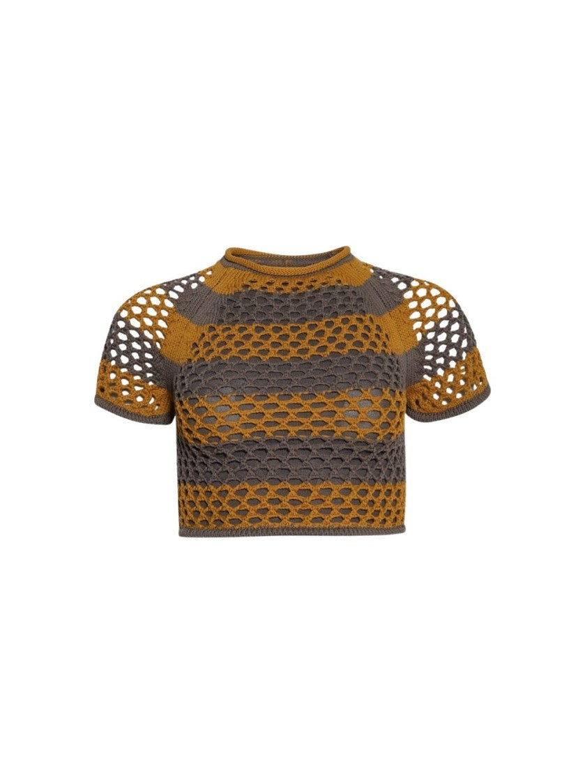 Diotima Rae Top Mustard